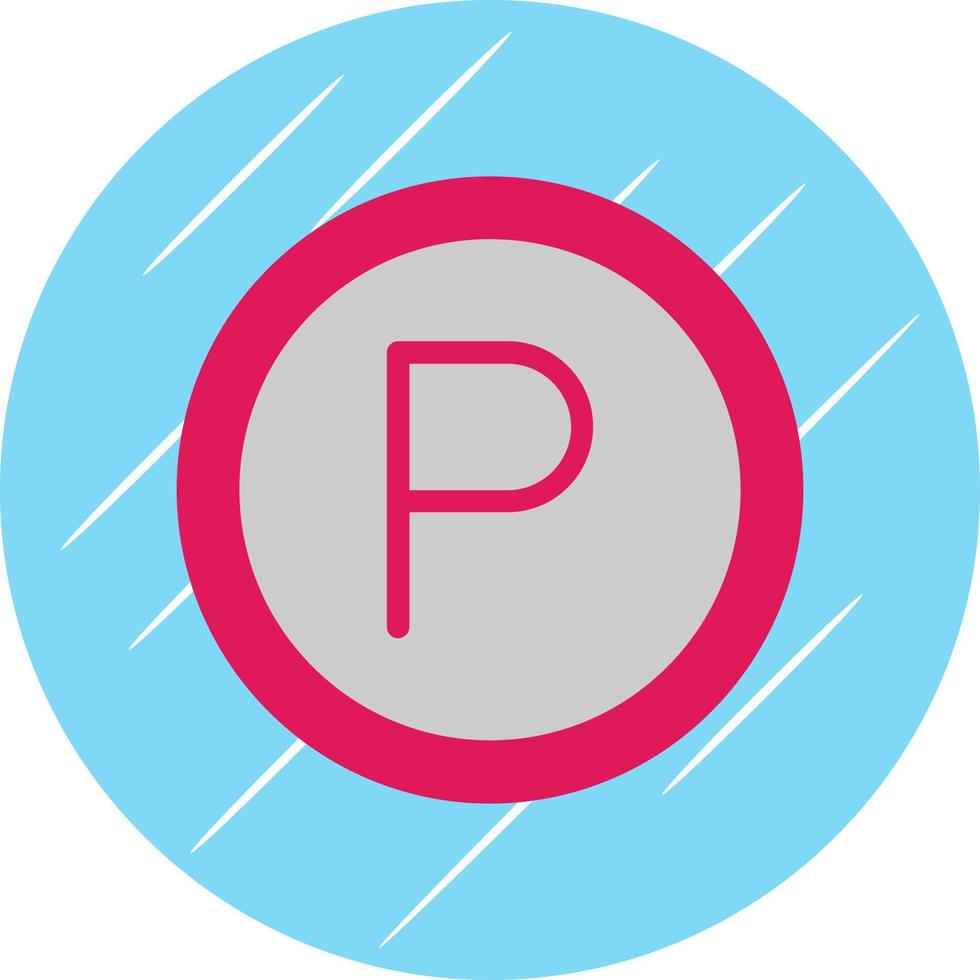 Parking Vector Icon Design