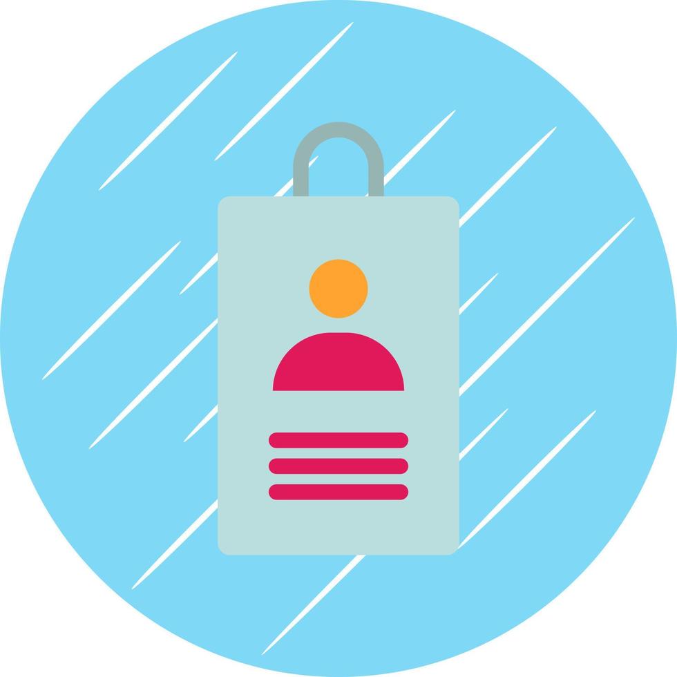 Id Card Vector Icon Design