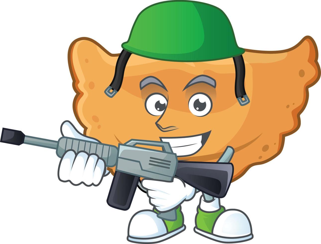 Cornes de gazelle Cartoon character vector