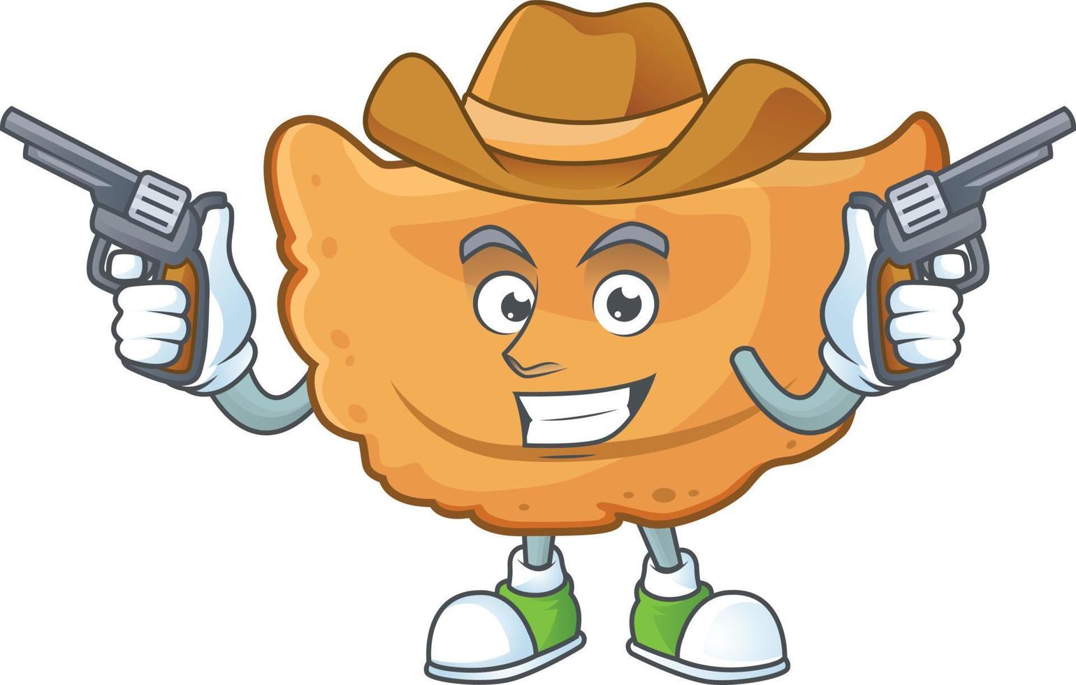 Cornes de gazelle Cartoon character vector