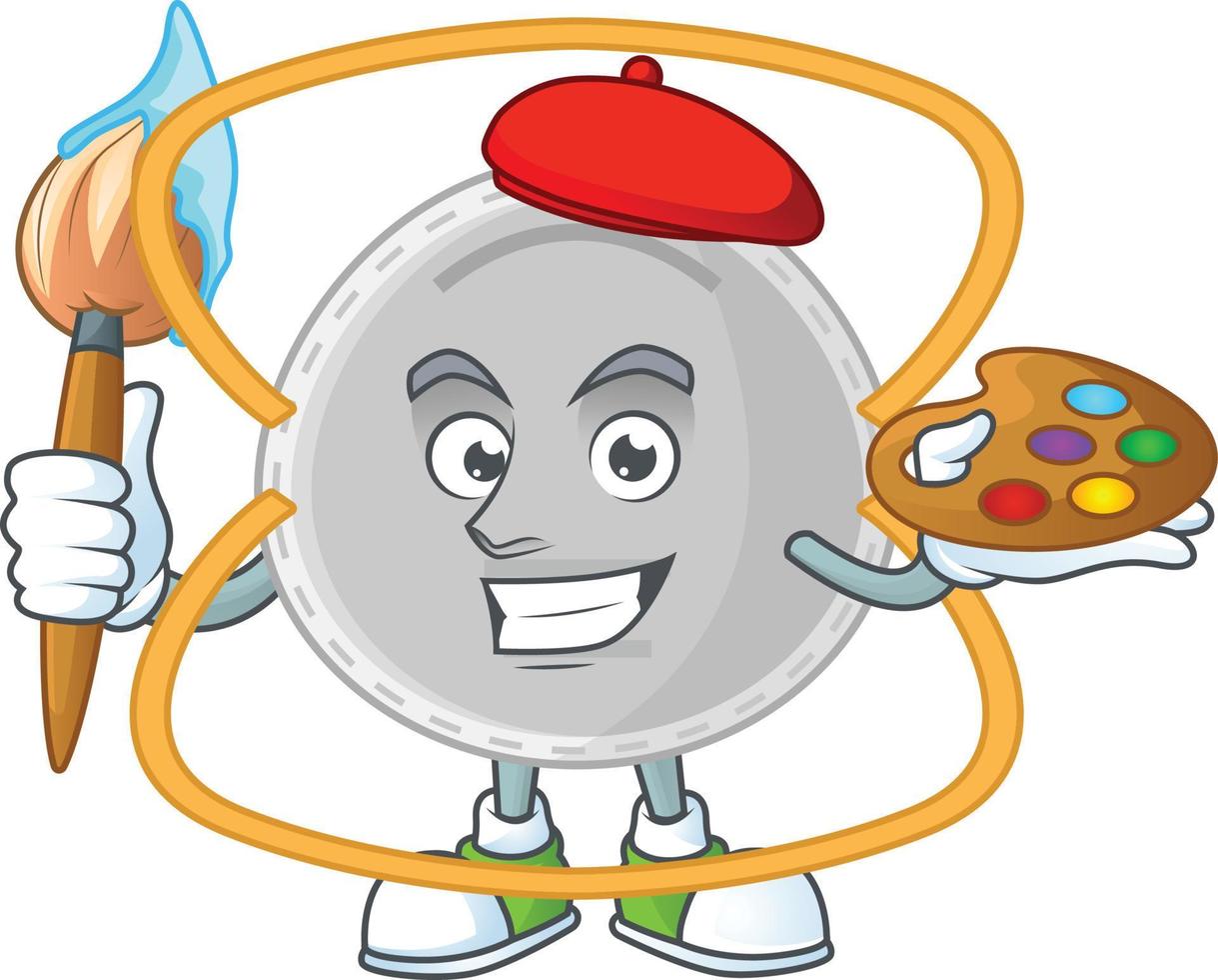 N95 mask Cartoon character vector