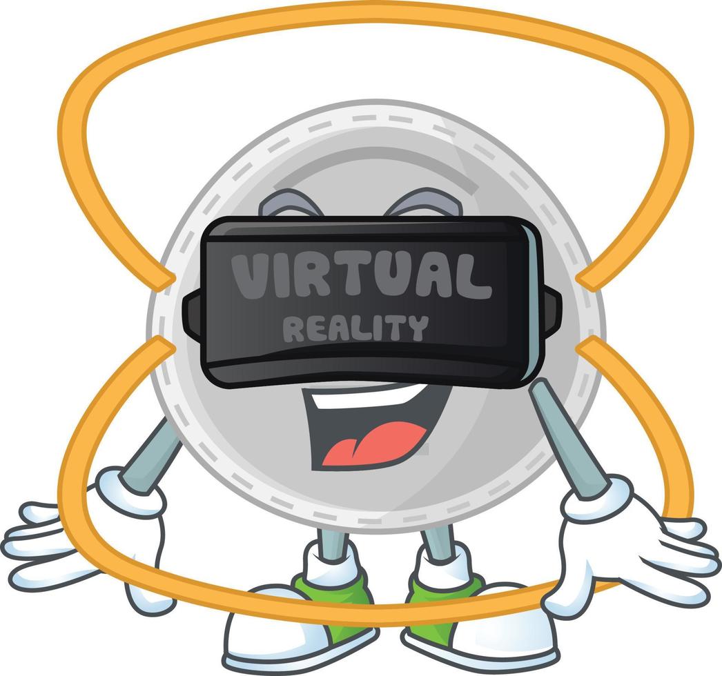 N95 mask Cartoon character vector
