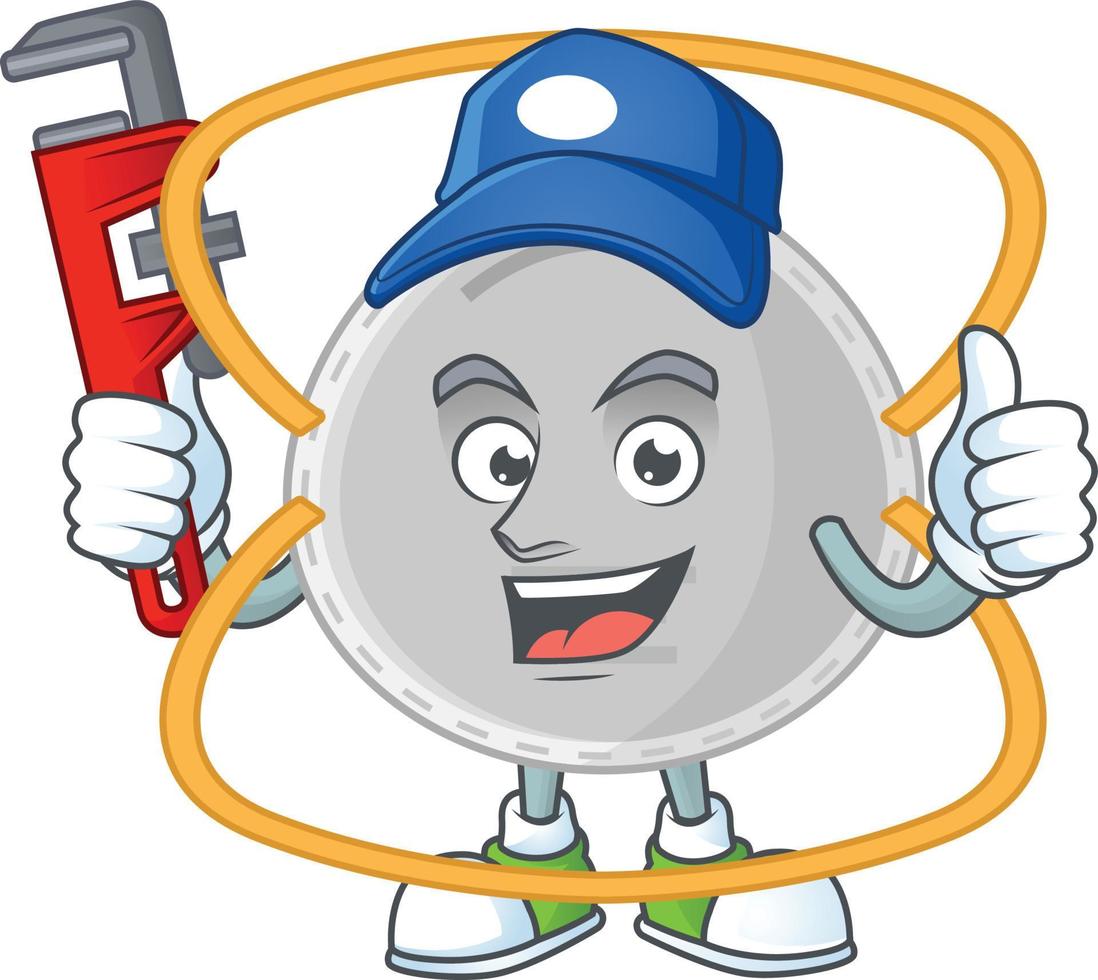 N95 mask Cartoon character vector
