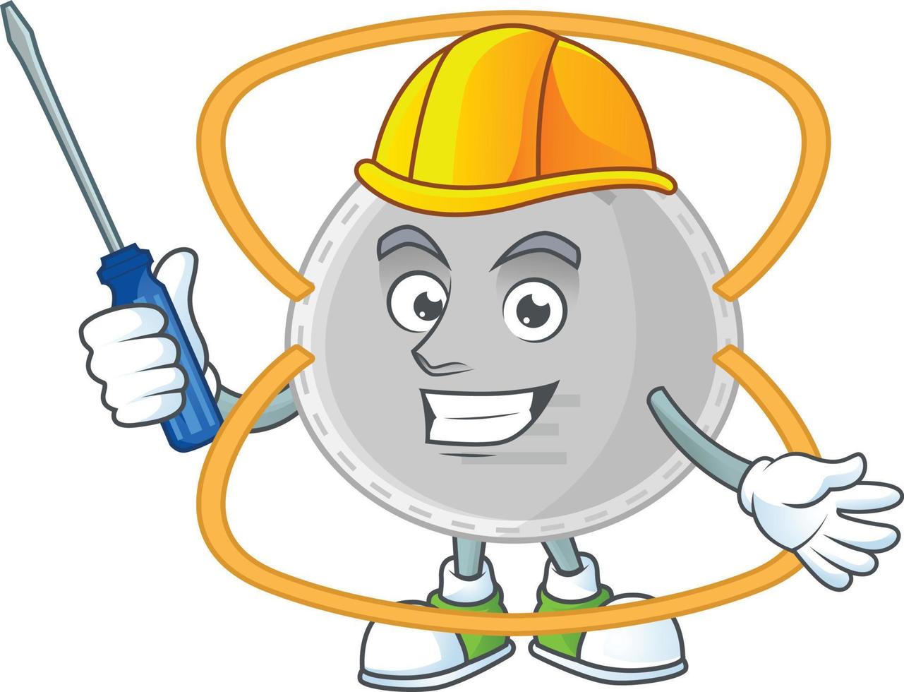 N95 mask Cartoon character vector
