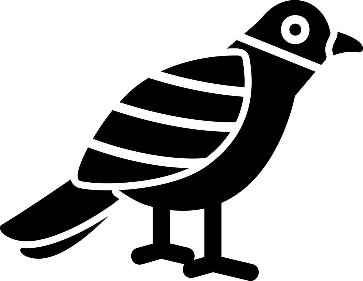 gorrión vector icono