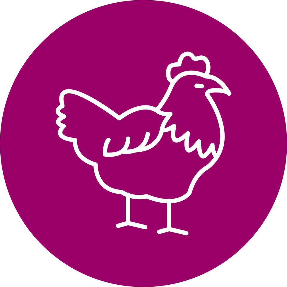 Hen Vector Icon
