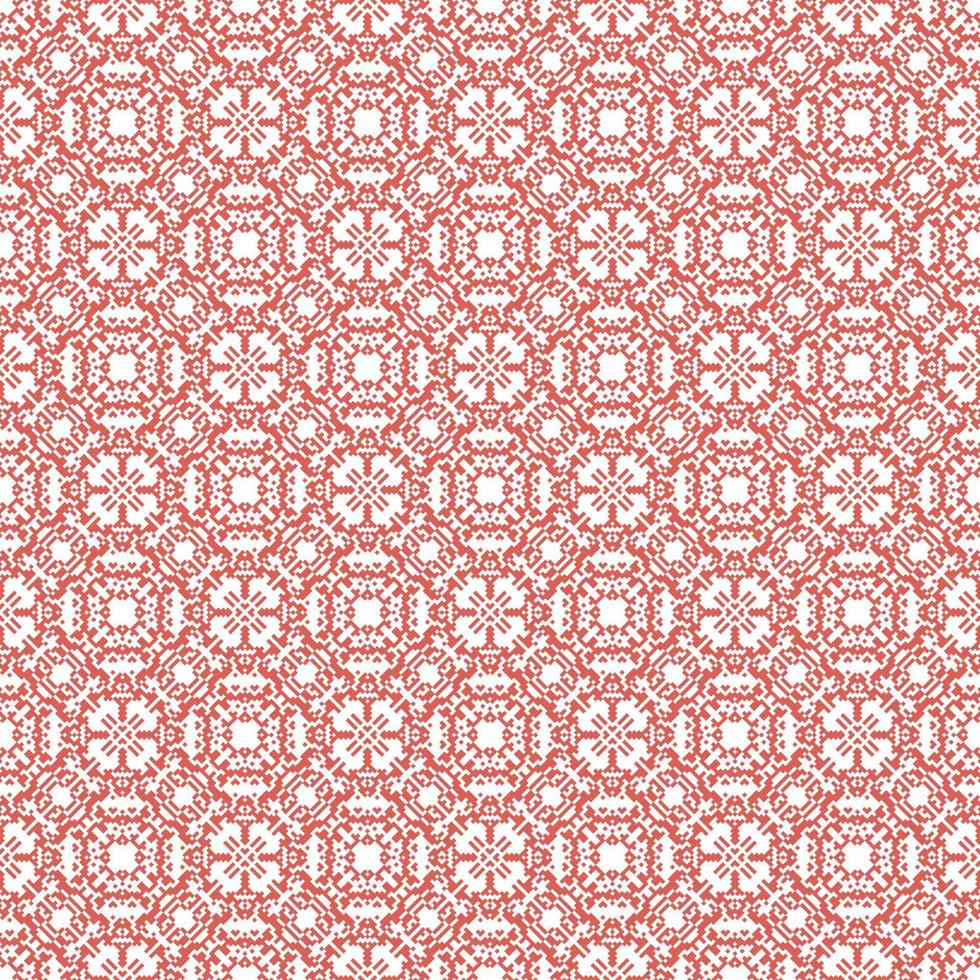 Islamic decorative background made of small squares. The rich decoration of abstract patterns for construction of fabric or paper. vector