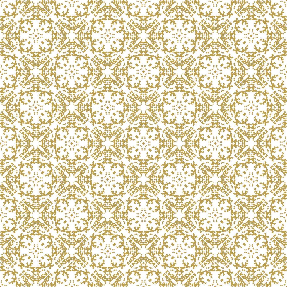 Arabic pattern background, Islamic ornament, Arabic tile or arabic azulejos, traditional mosaic. vector