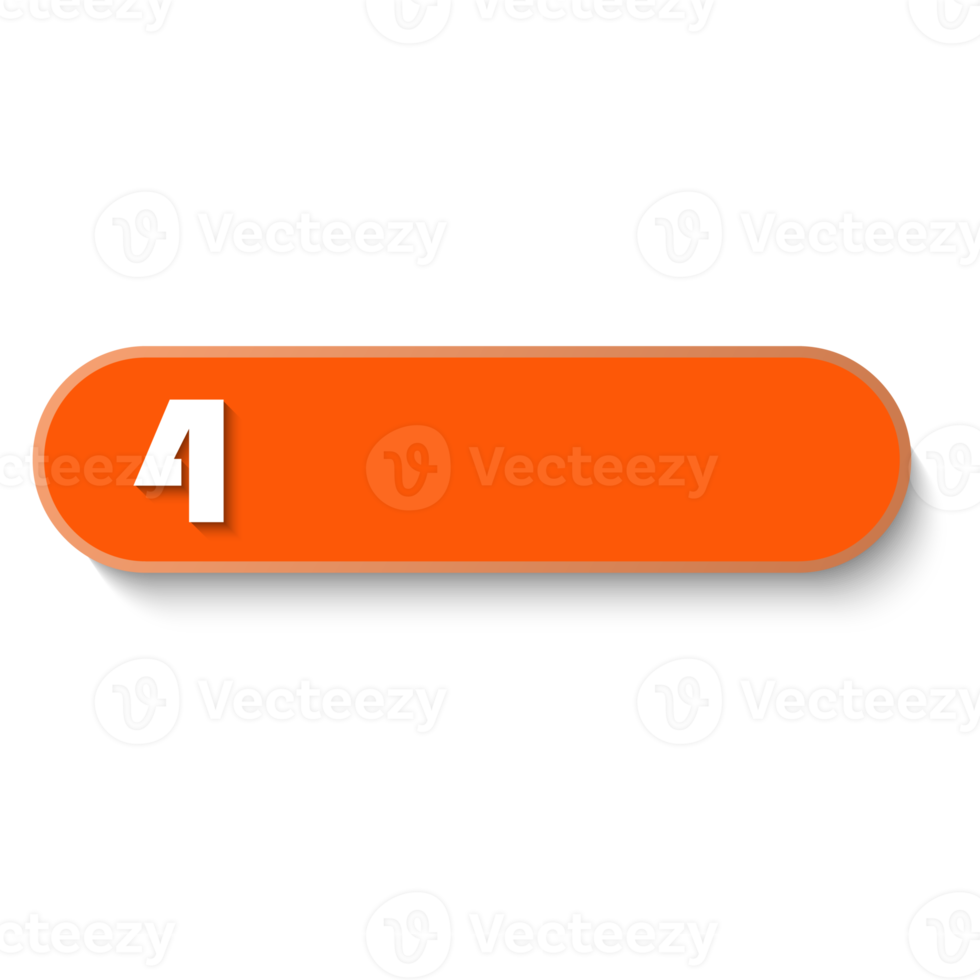 Bullet with number 4 png