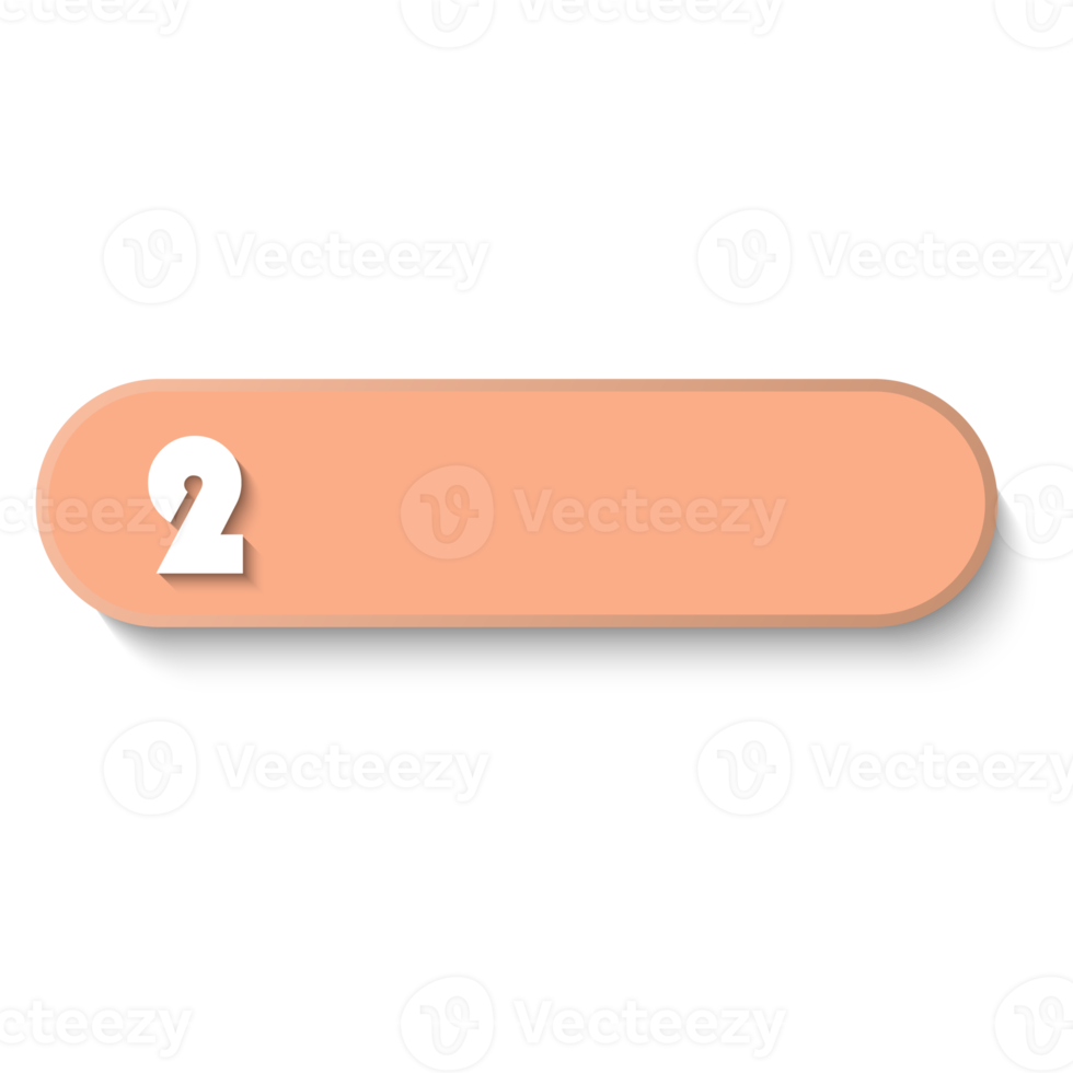 Bullet with number 2 png