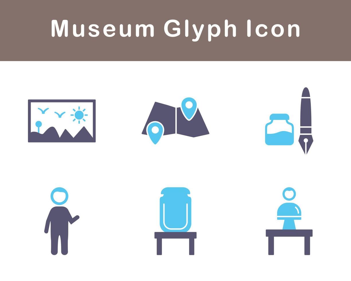 Museum Vector Icon Set