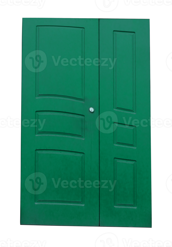 green door isolated png