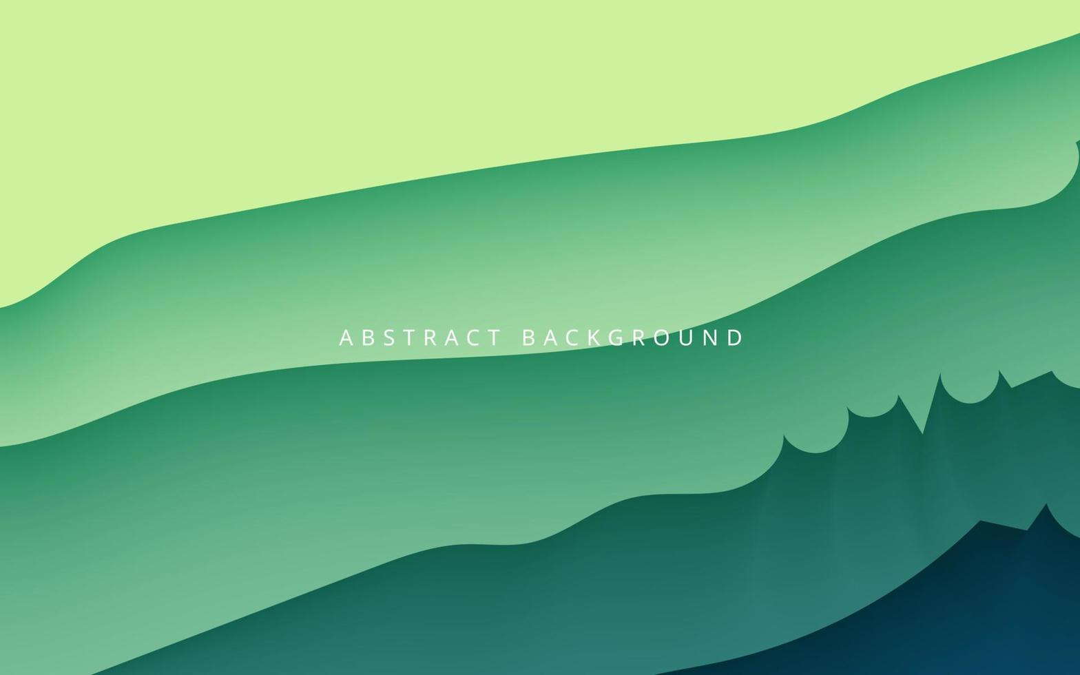 abstract green color diagonal shadow and light modern dimension background. eps10 vector