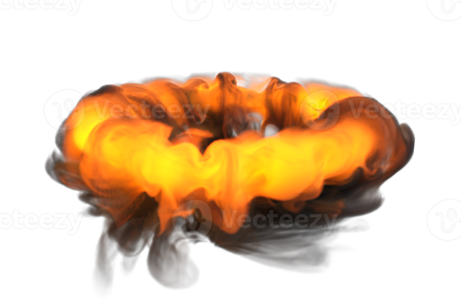 Magus effect isolated. 3d render png