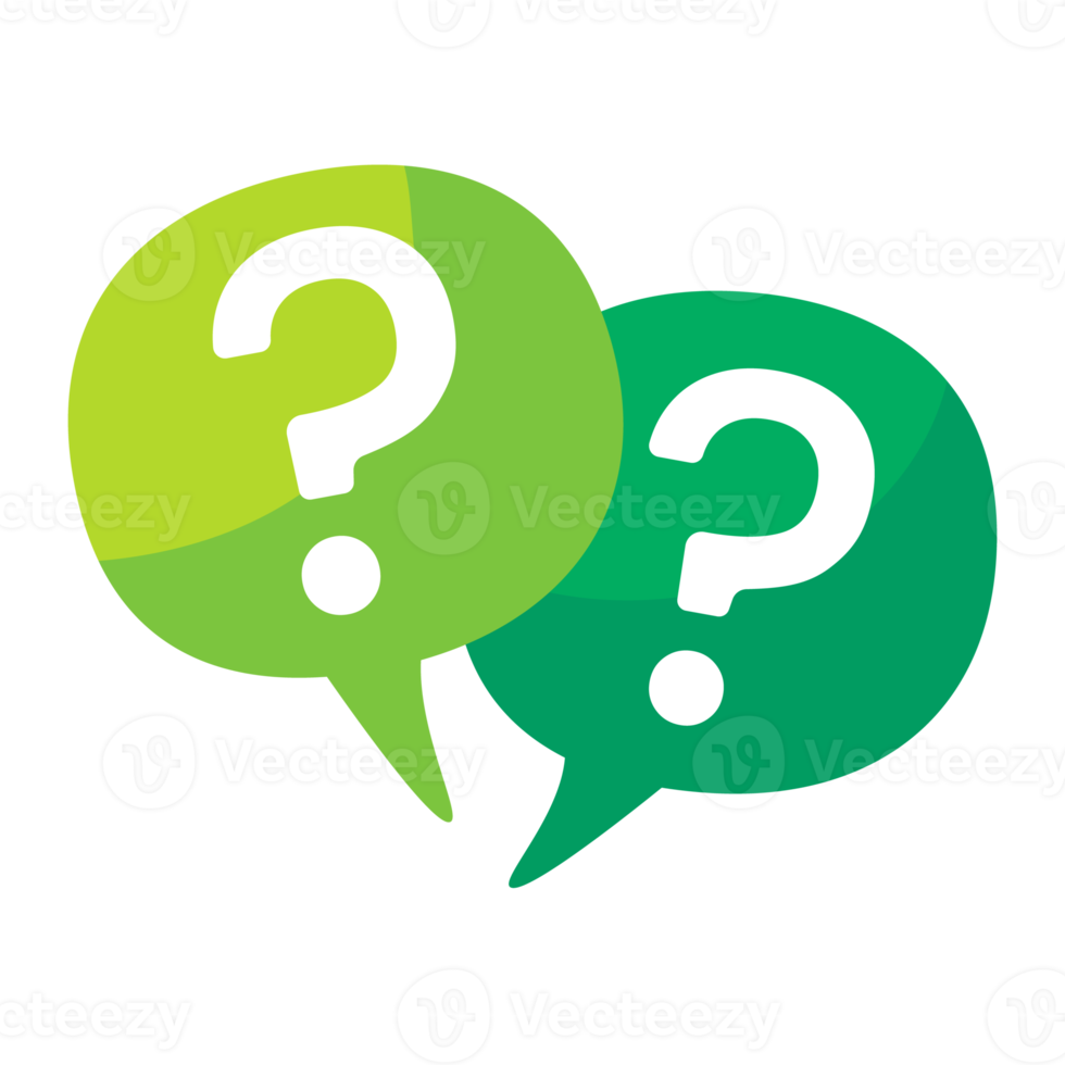 speech bubbles with question marks doubt concept problem solving png