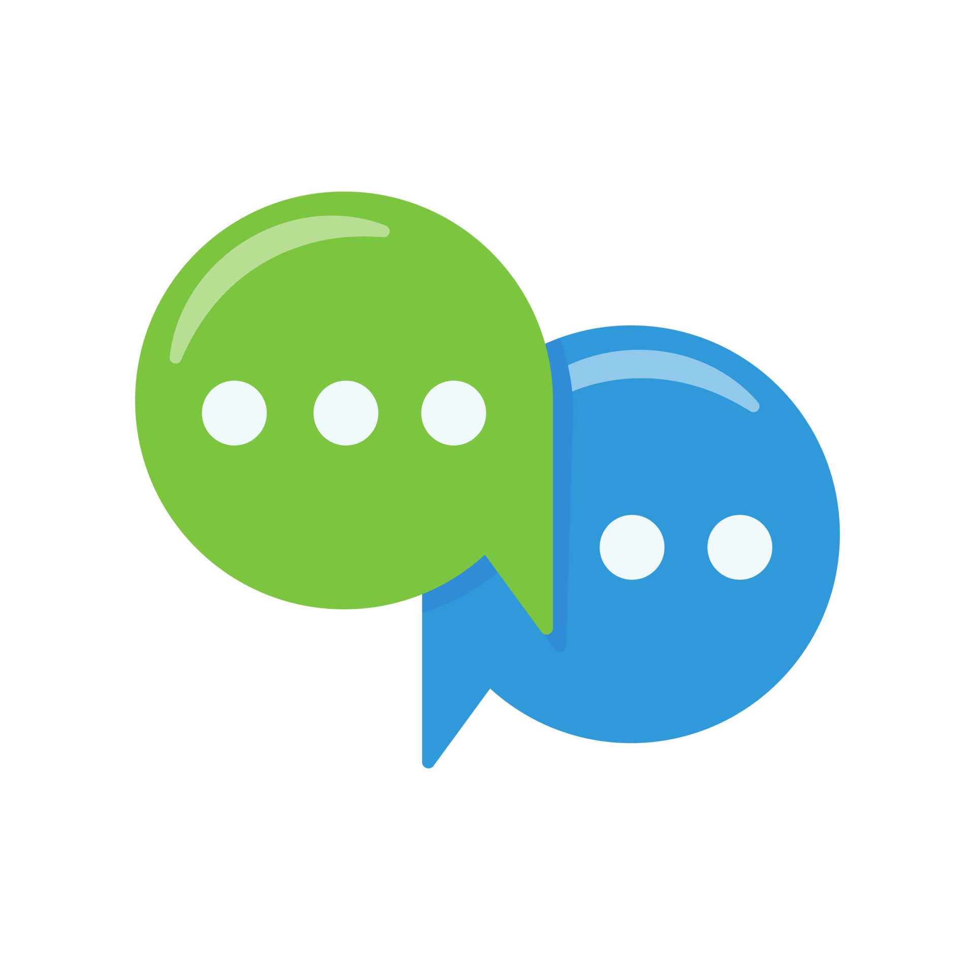 speech text box with three dots Conversation concept to exchange ideas