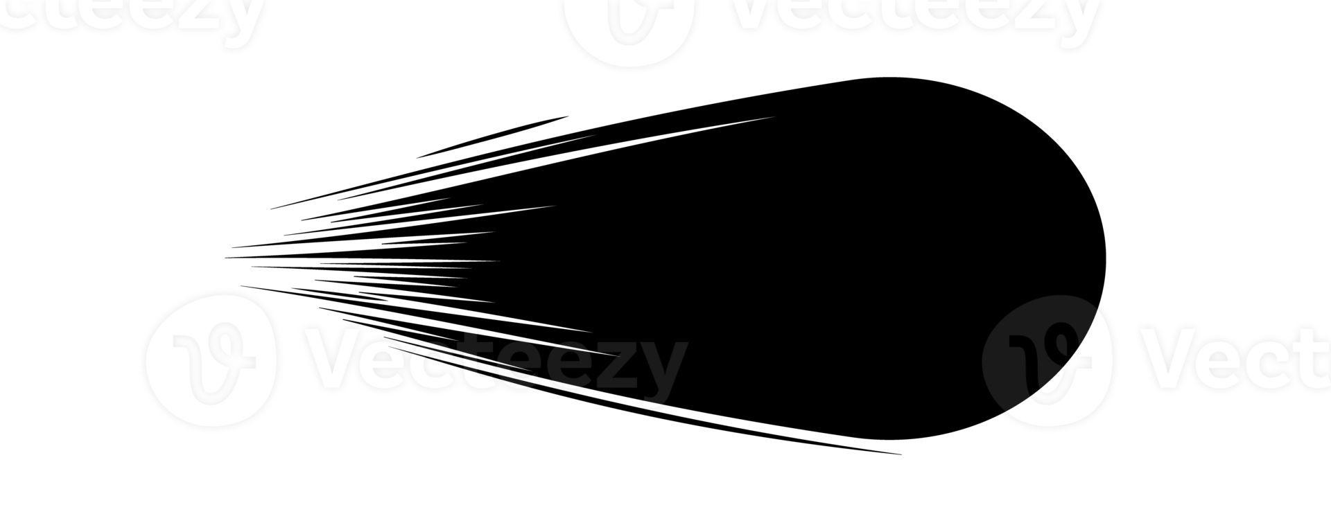 Cartoon speed lines. high speed movement png