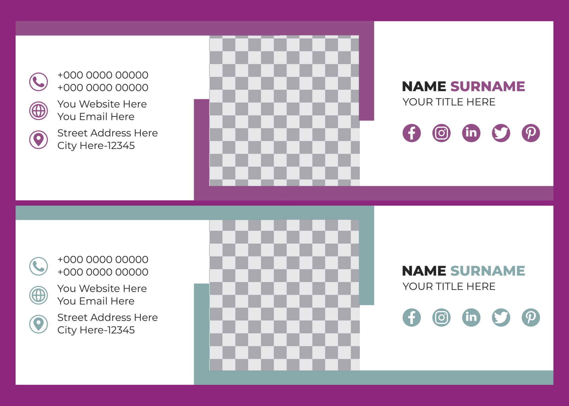 email signature design template free