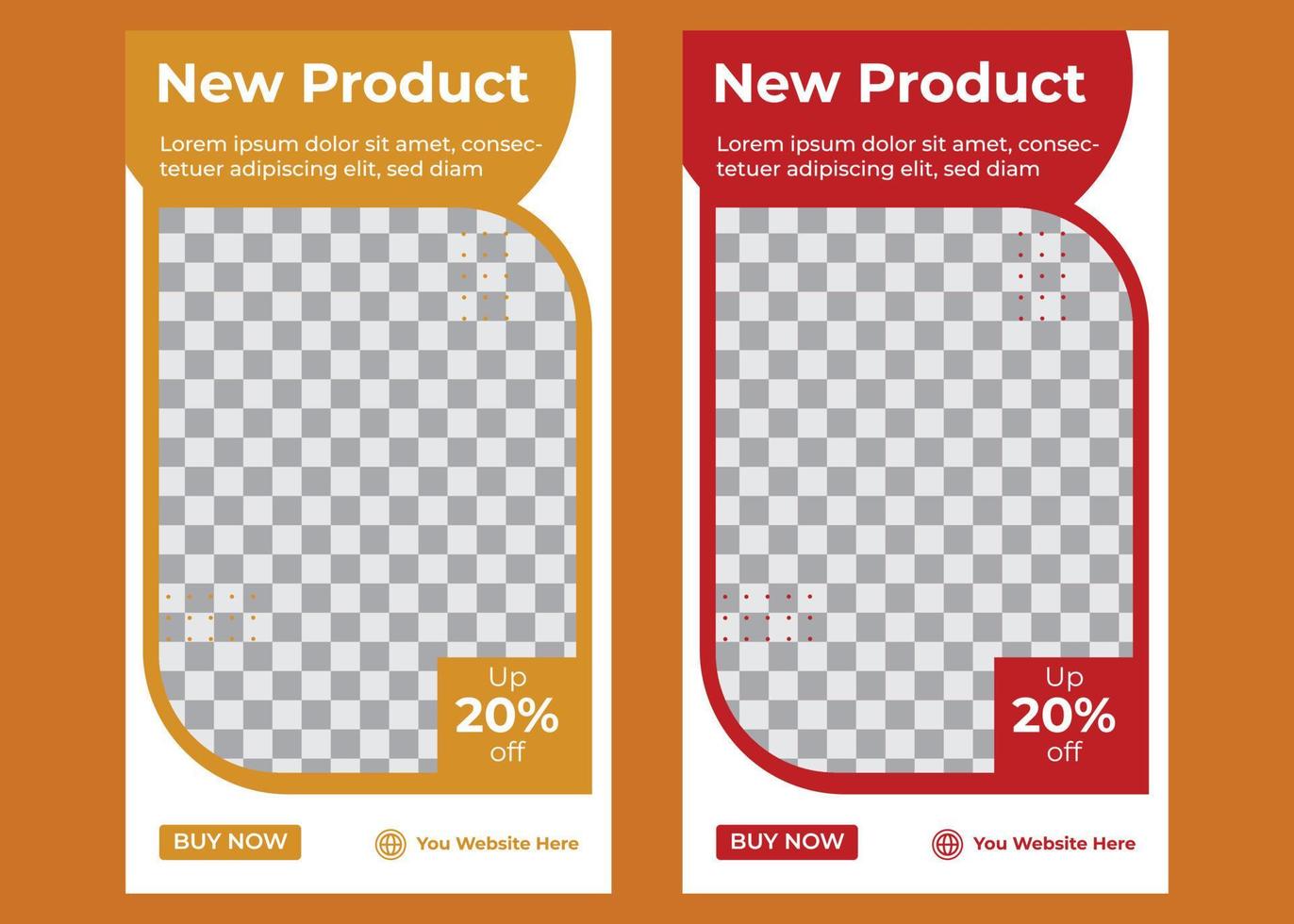 Fashion Sale Instagram Posts And Stories vector