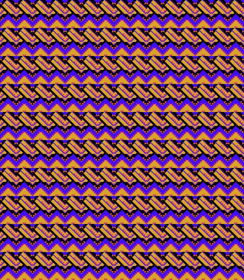 seamless geometric ethnic pattern design vector