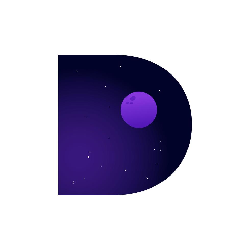 Initial D Space Logo vector