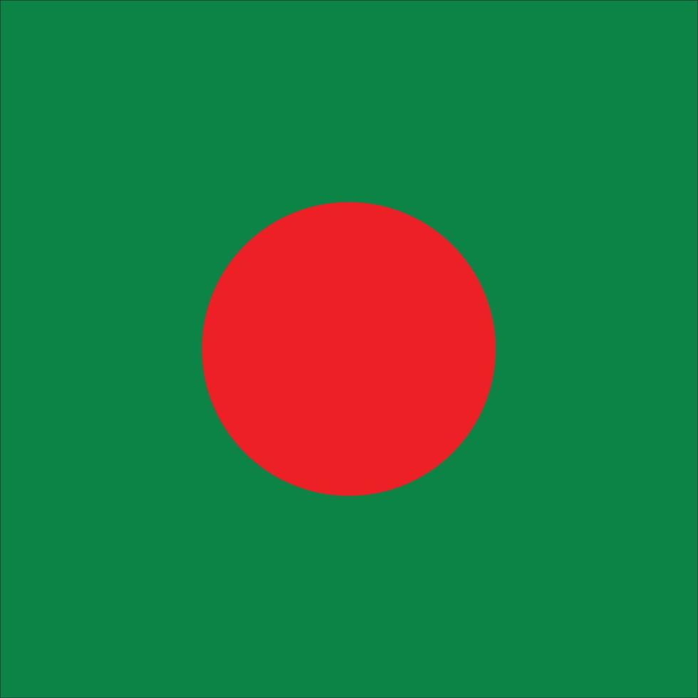 Bangladesh flag Design Vector