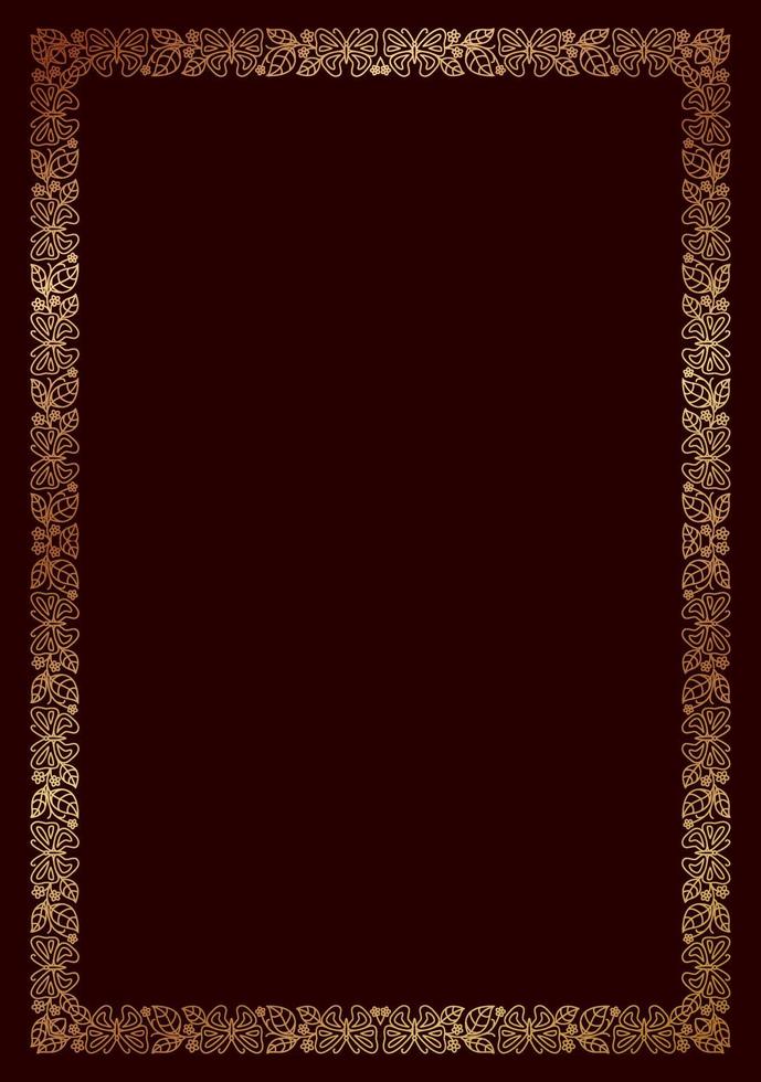 Golden vector frame