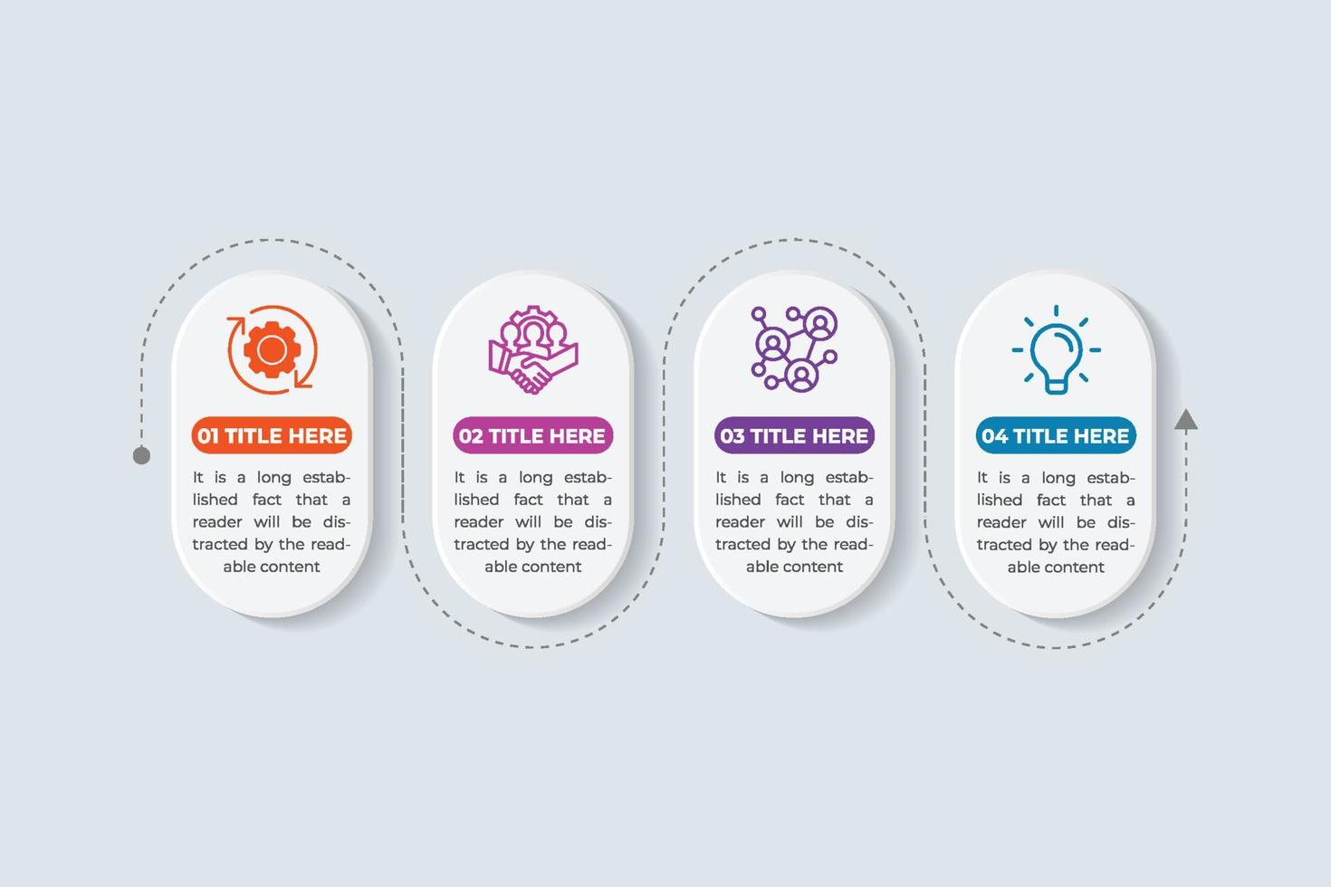 Creative work process and business information diagram vector with infographic icons. Business workflow and chart infographic design for office presentations. Modern data visualization and info chart.