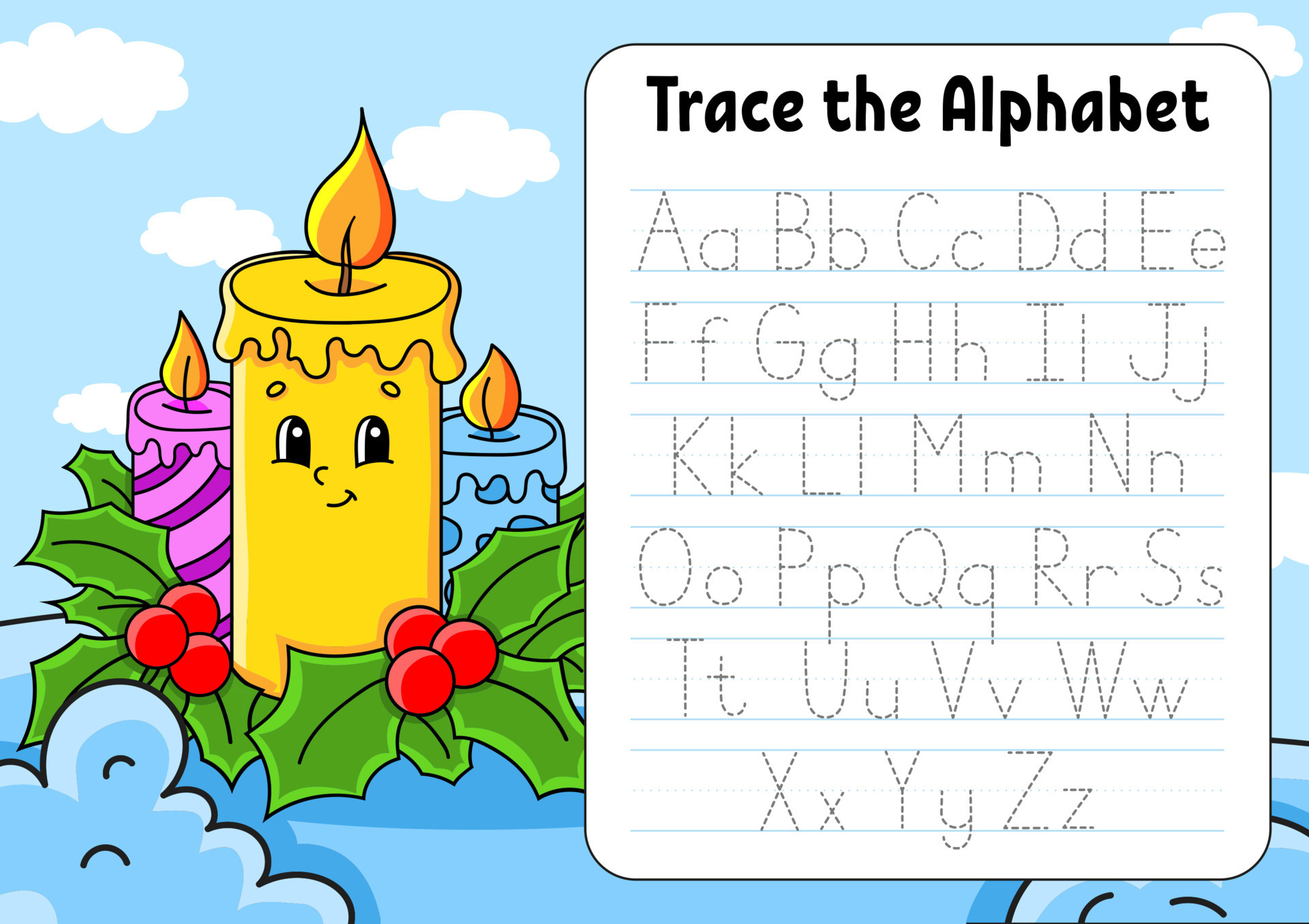 Writing Letters Tracing Page Practice Sheet Worksheet For Kids writing-letters-tracing-page-practice-sheet-worksheet-for-kids