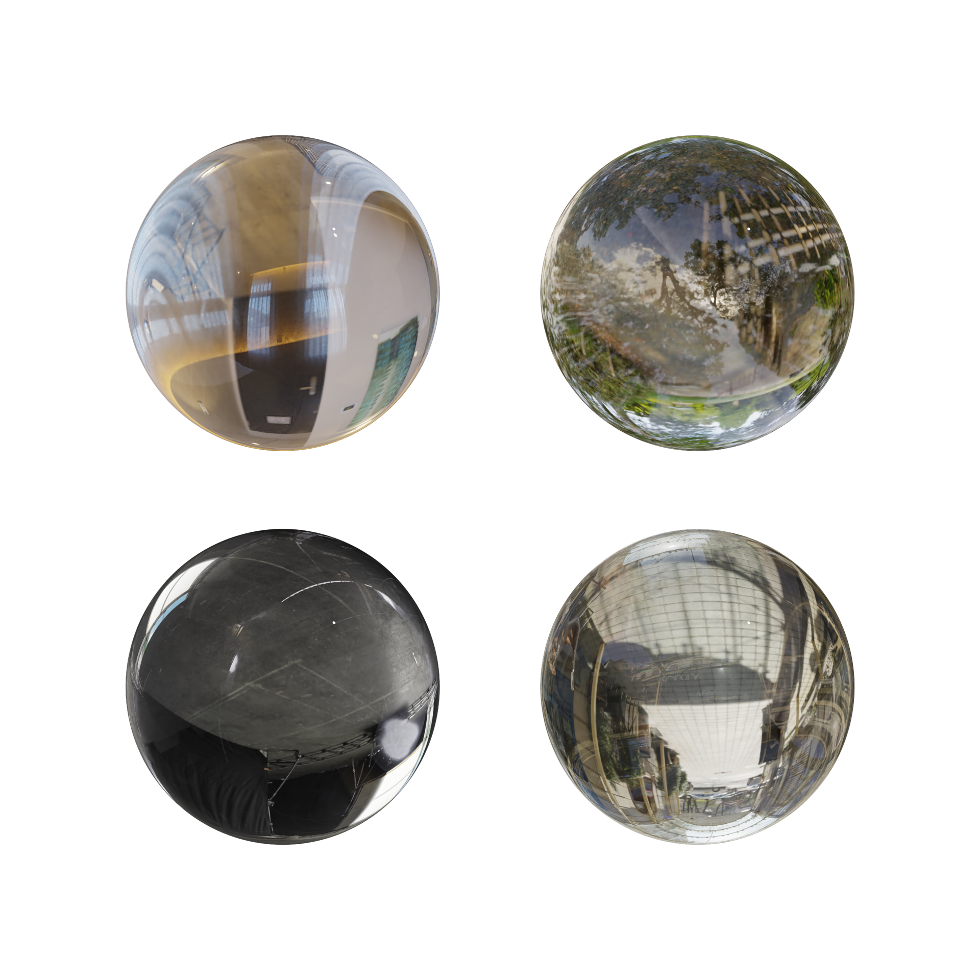 3d rendering of clear and shiny glass crystal ball 20920803 PNG