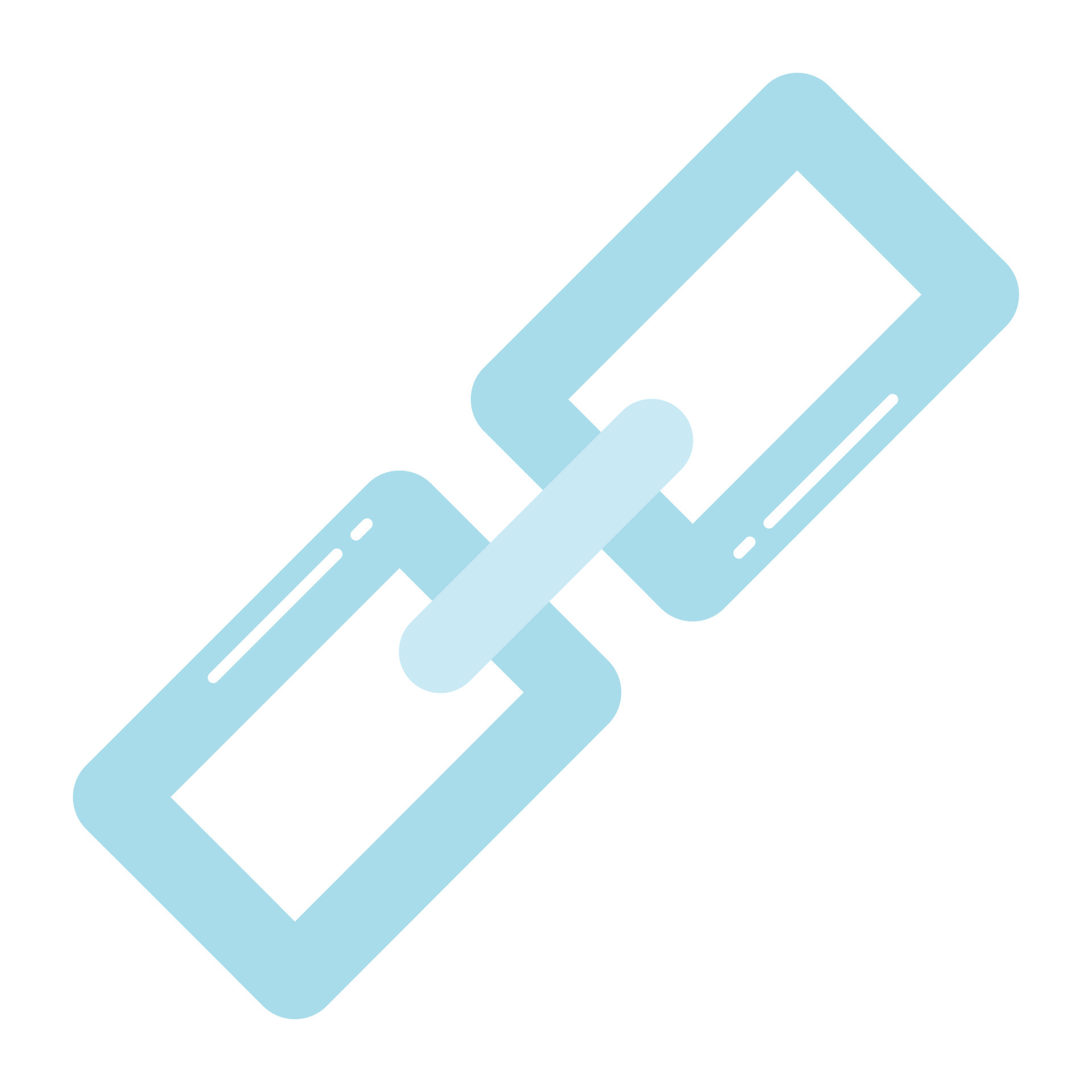 Chain link vector design in modern and trendy style, easy to use