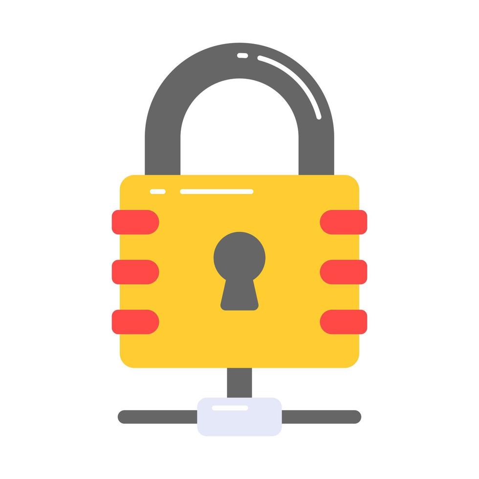 Check this beautiful vector of secure network, easy to use icon