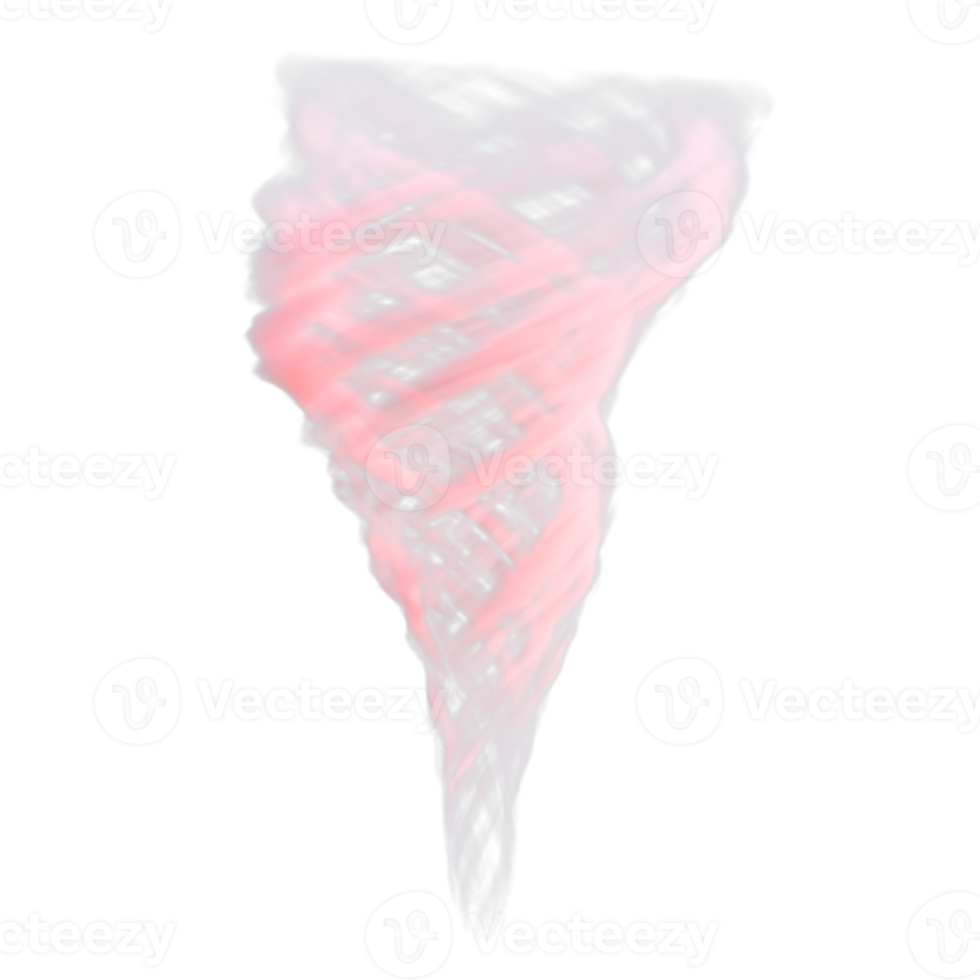 Vortex magic effect isolated. 3d render png