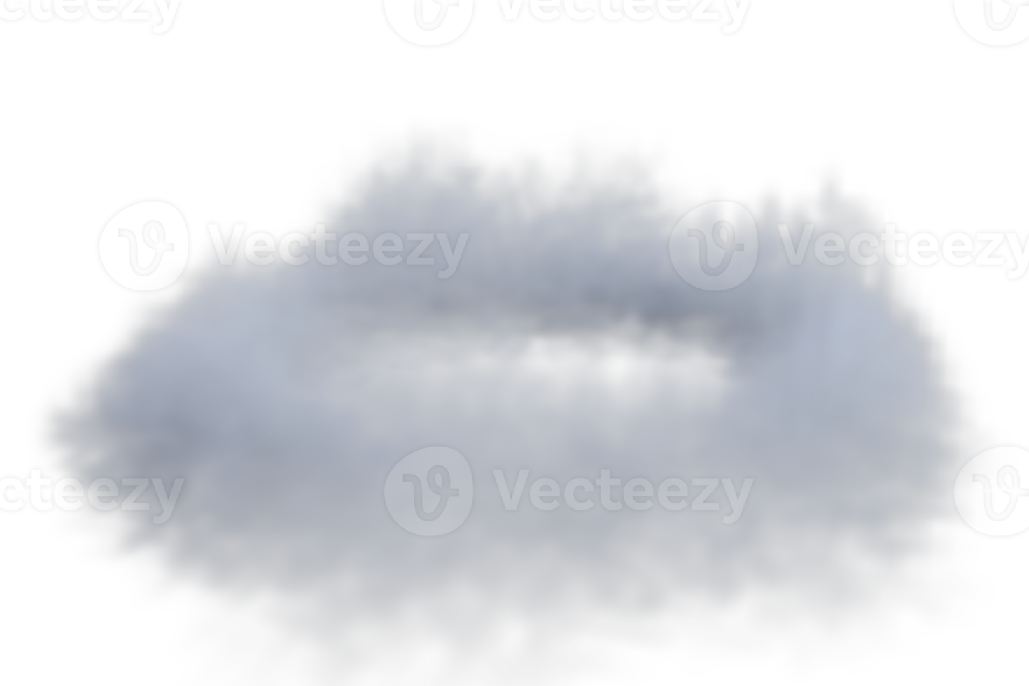 Fog motion blured isolated. 3d render png