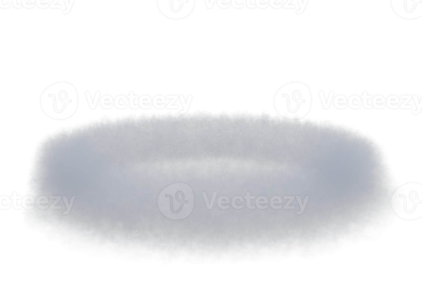 Fog motion blured isolated. 3d render png