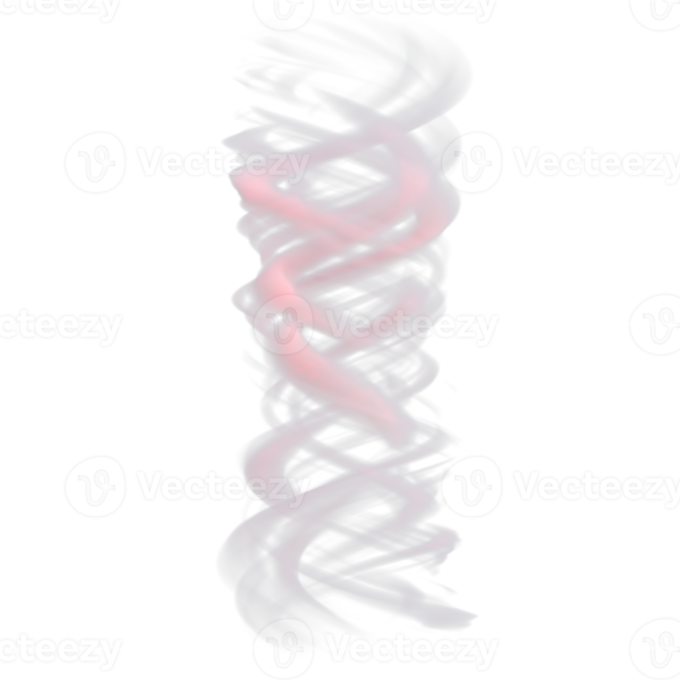 Vortex magic effect isolated. 3d render png