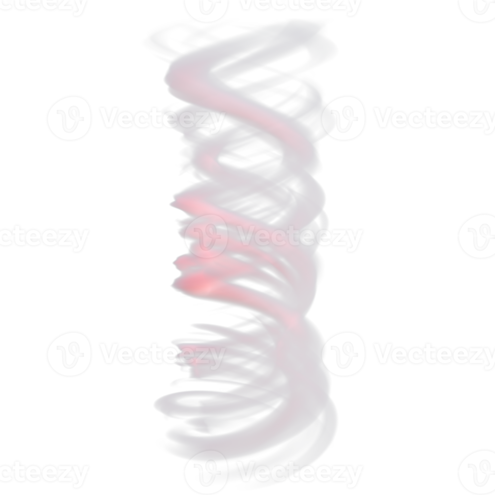 Vortex magic effect isolated. 3d render png