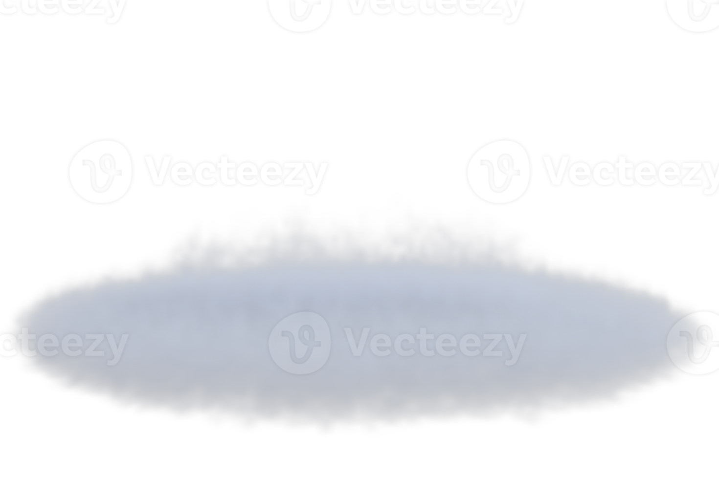 Fog motion blured isolated. 3d render png