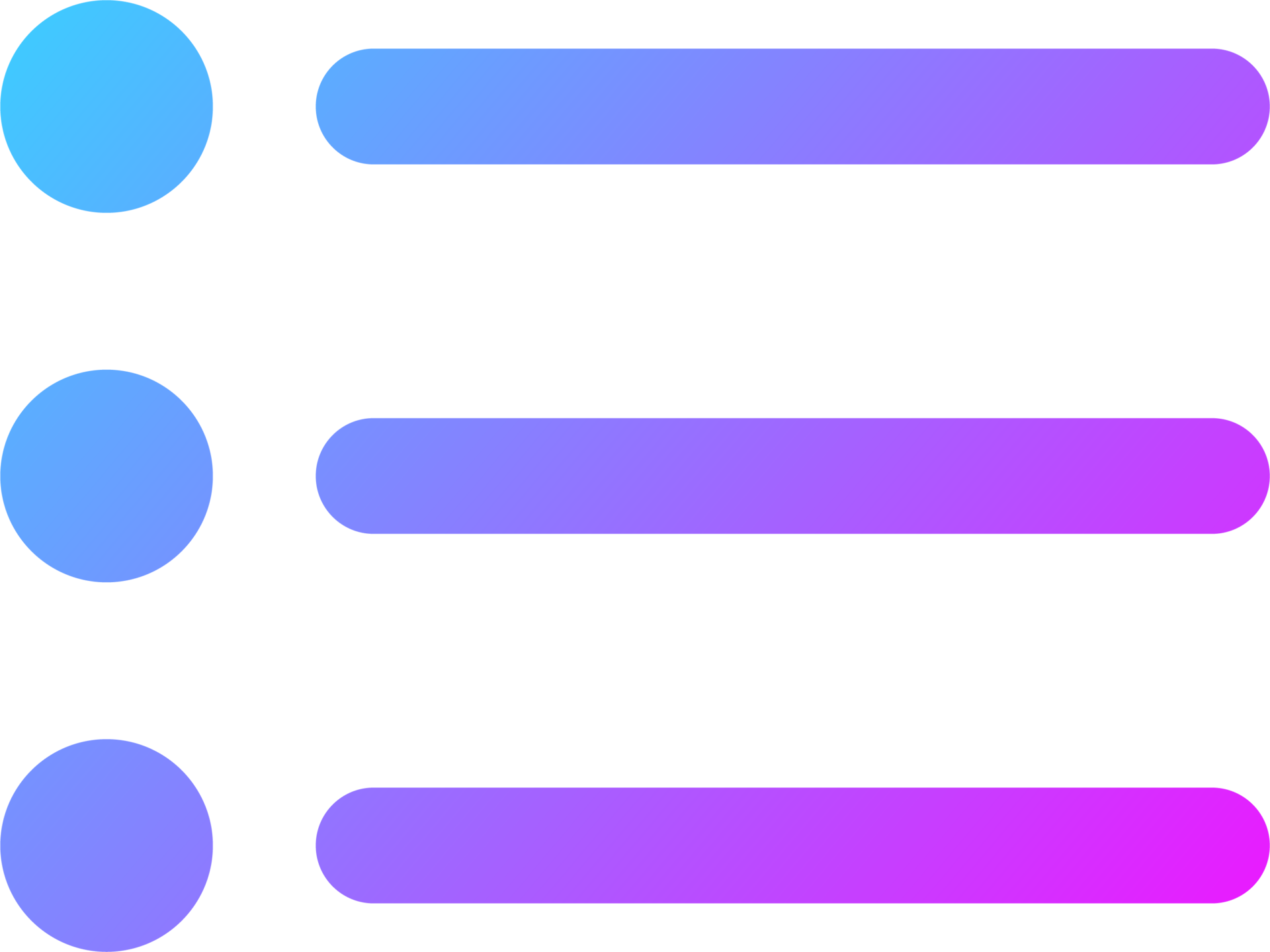Website navigation icon in gradient colors. More menu signs ...