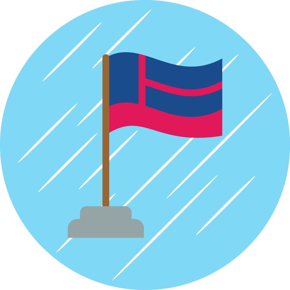 Flag Usa Vector Icon Design