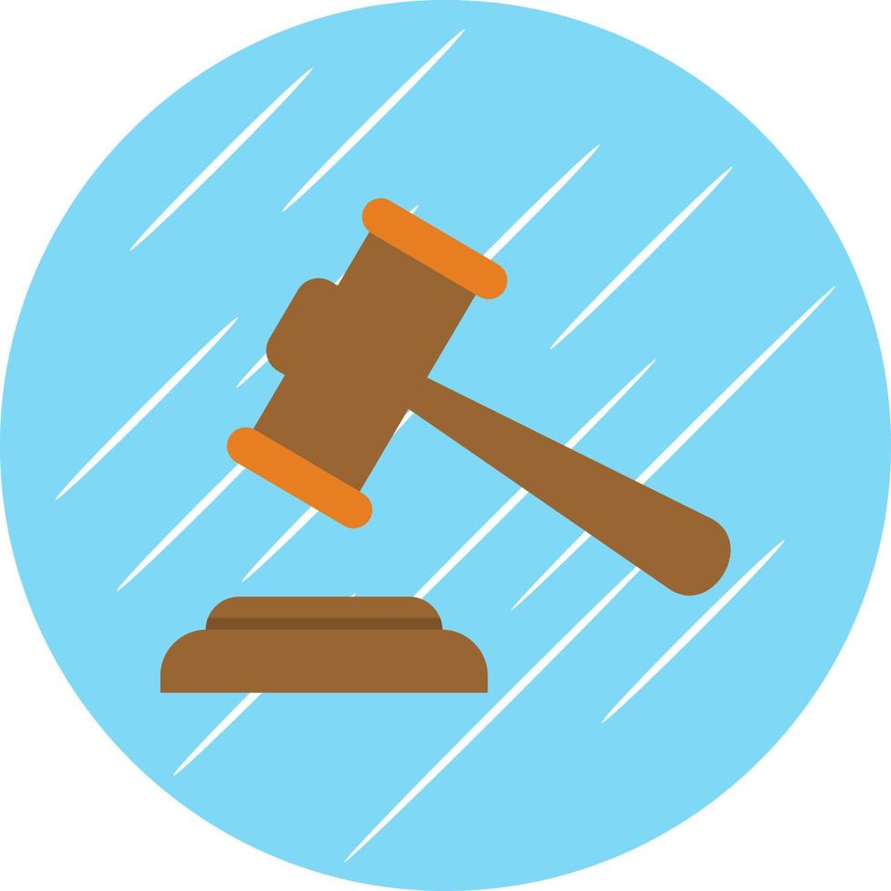Gavel Vector Icon Design
