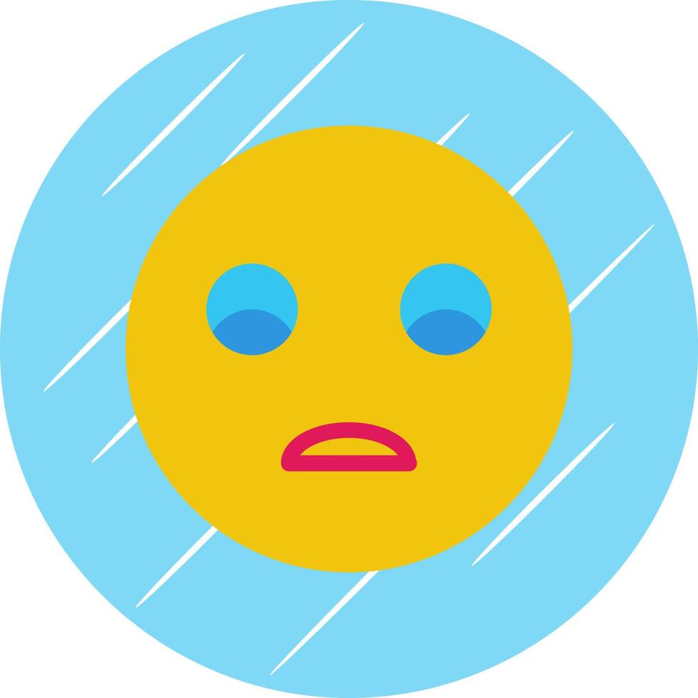 Frown Vector Icon Design