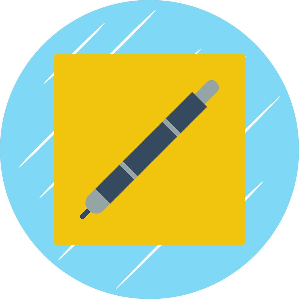 Pen Square Vector Icon Design