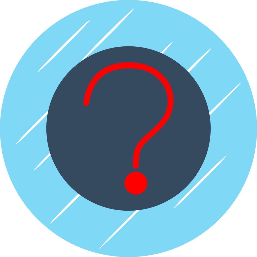 Question Circle Vector Icon Design