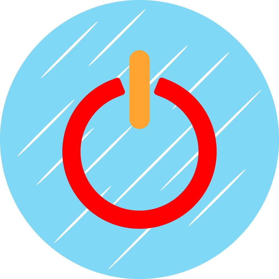 Power Off Vector Icon Design