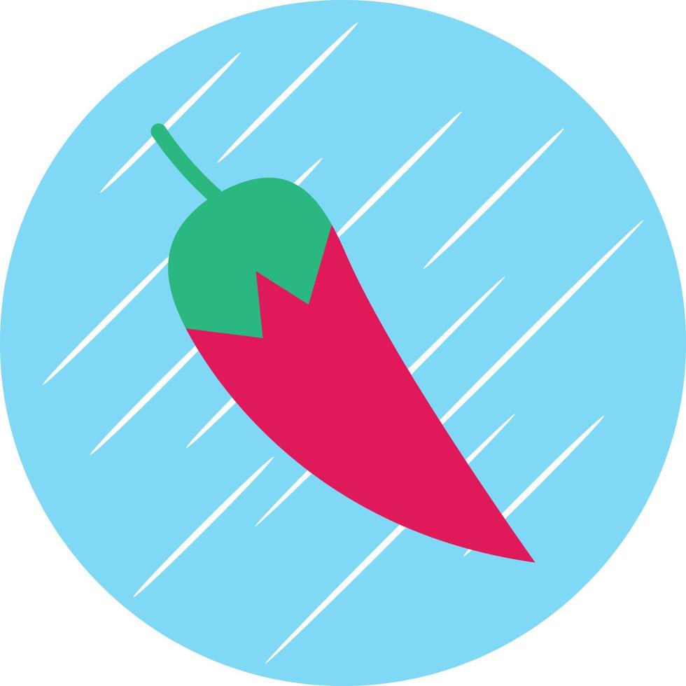 diseño de icono de vector de pimienta caliente