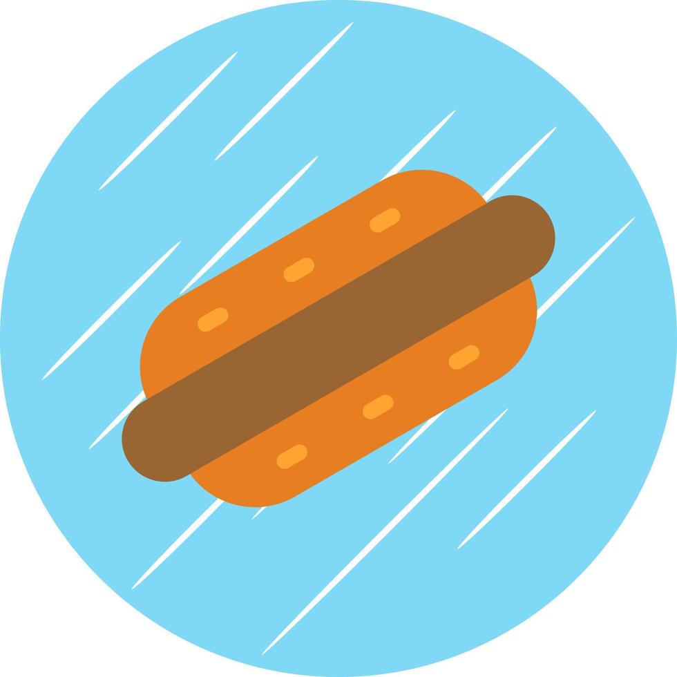 diseño de icono de vector de perrito caliente