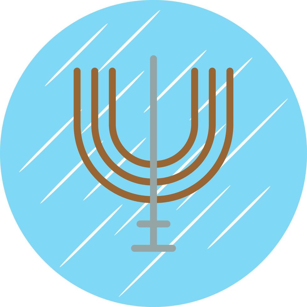 Hanukiah Vector Icon Design