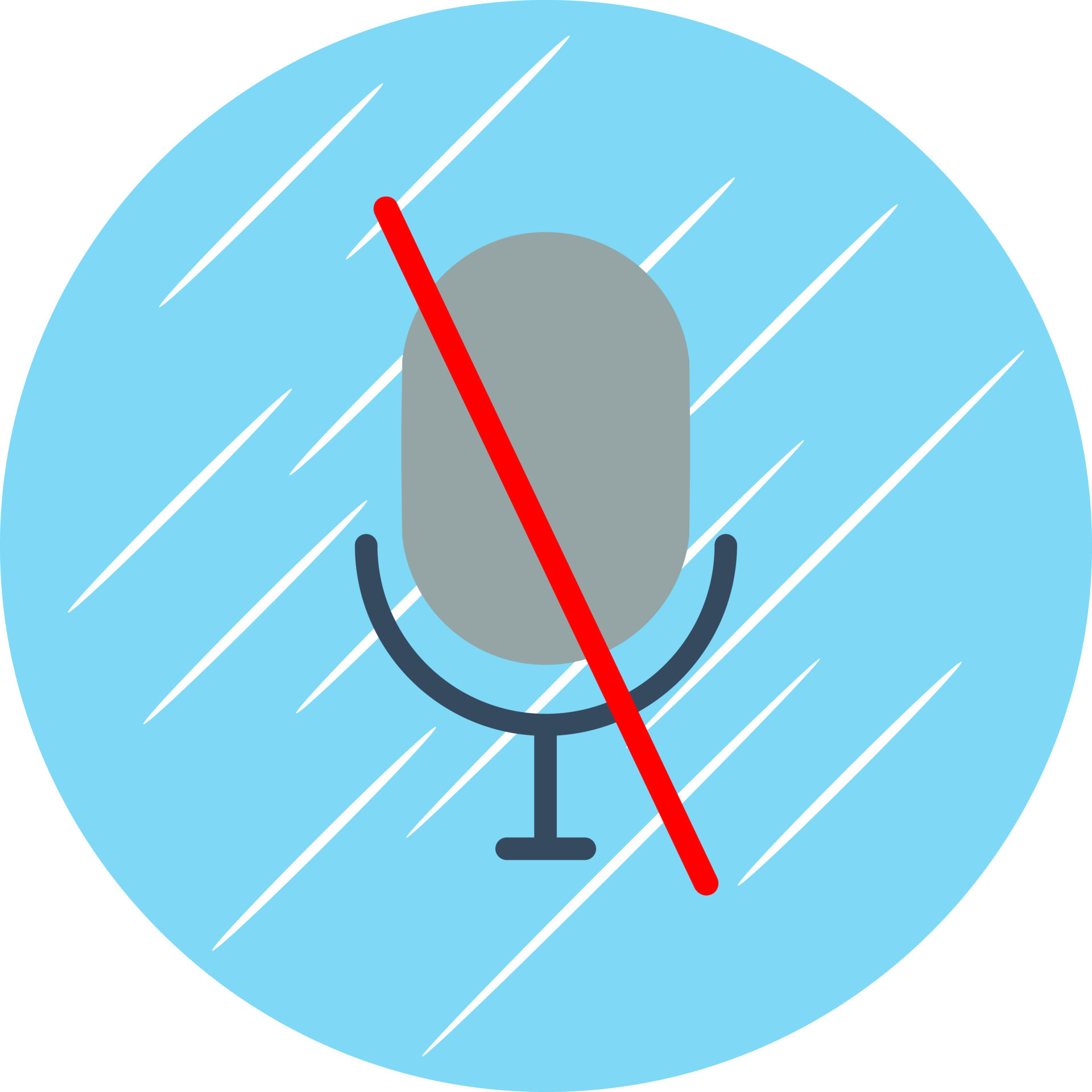 Microphone Slash Vector Icon Design 20922208 Vector Art at Vecteezy