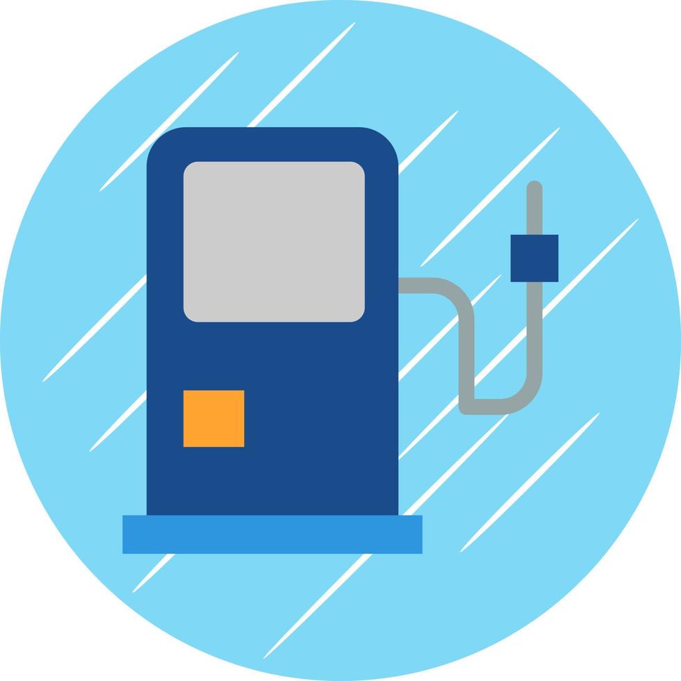 Gas Pump Vector Icon Design